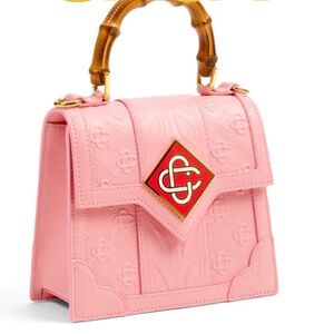 Casablanca - mini Jeanne leather bag (pink)